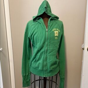 Lucky Brand Green Women's Zip-Up Hoodie